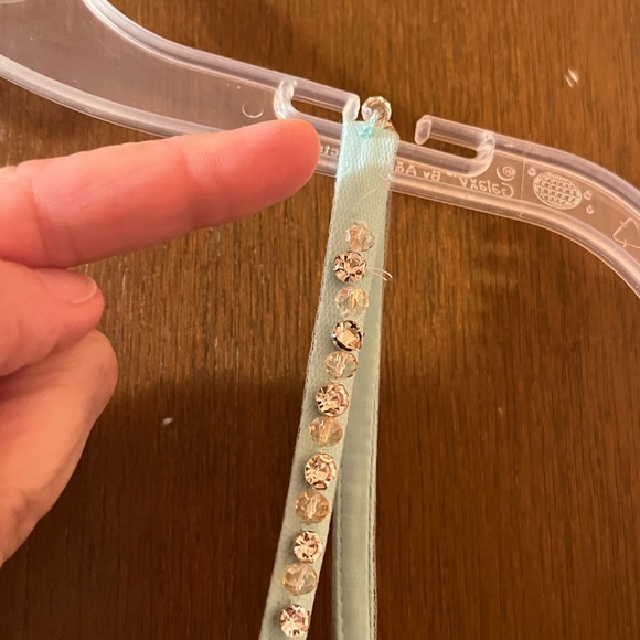 Mac Duggal 50392 Mint Crystal Bodice Gown - Picture 10 of 11